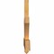 Ekena Millwork Redmond Rough Sawn Timber Gable Bracket, Western Red Cedar, 108"W x 22"H x 2"D x 4"F, 5/12 Pitch GBW108X22X0204RED00RWR - alternate 3